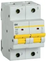 Авт. выкл. ВА47-150 2Р 80А 15кА х-ка C IEK в Москве Авт. выкл. ВА47-150 2Р 80А 15кА х-ка C IEK - foto