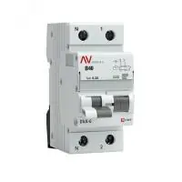 Дифференциальный автомат DVA-6 1P+N 40А (B) 300мА (A) 6кА EKF AVERES в Москве Дифференциальный автомат DVA-6 1P+N 40А (B) 300мА (A) 6кА EKF AVERES - foto
