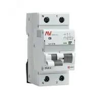 Дифференциальный автомат DVA-6 1P+N 6А (C) 100мА (A) 6кА EKF AVERES в Москве Дифференциальный автомат DVA-6 1P+N 6А (C) 100мА (A) 6кА EKF AVERES - foto
