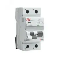 Дифференциальный автомат DVA-6 1P+N 40А (B) 100мА (AC) 6кА EKF AVERES в Москве Дифференциальный автомат DVA-6 1P+N 40А (B) 100мА (AC) 6кА EKF AVERES - foto