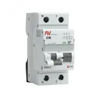 Дифференциальный автомат DVA-6 1P+N 16А (C) 30мА (A) 6кА EKF AVERES в Москве Дифференциальный автомат DVA-6 1P+N 16А (C) 30мА (A) 6кА EKF AVERES - foto