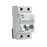 Дифференциальный автомат DVA-6 1P+N 25А (D) 30мА (A) 6кА EKF AVERES в Москве Дифференциальный автомат DVA-6 1P+N 25А (D) 30мА (A) 6кА EKF AVERES - foto
