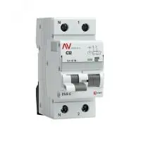 Дифференциальный автомат DVA-6 1P+N 32А (C) 100мА (A) 6кА EKF AVERES в Москве Дифференциальный автомат DVA-6 1P+N 32А (C) 100мА (A) 6кА EKF AVERES - foto