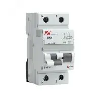 Дифференциальный автомат DVA-6 1P+N 20А (D) 100мА (AC) 6кА EKF AVERES в Москве Дифференциальный автомат DVA-6 1P+N 20А (D) 100мА (AC) 6кА EKF AVERES - foto
