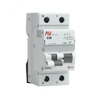 Дифференциальный автомат DVA-6 1P+N 10А (C) 30мА (AC) 6кА EKF AVERES в Москве Дифференциальный автомат DVA-6 1P+N 10А (C) 30мА (AC) 6кА EKF AVERES - foto