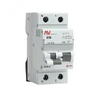 Дифференциальный автомат DVA-6 1P+N 16А (C) 100мА (AC) 6кА EKF AVERES в Москве Дифференциальный автомат DVA-6 1P+N 16А (C) 100мА (AC) 6кА EKF AVERES - foto