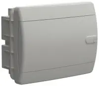 UNION Compact Корпус пластиковый ЩРВ-П-8 IP41 белая дверь IEK в Москве UNION Compact Корпус пластиковый ЩРВ-П-8 IP41 белая дверь IEK - foto