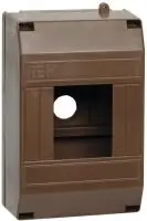 KREPTA 3 Корпус пластиковый КМПн 1/4 IP20 дуб IEK в Москве KREPTA 3 Корпус пластиковый КМПн 1/4 IP20 дуб IEK - foto