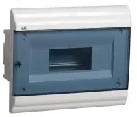 Бокс ЩРВ-П-9 модулей встраив.пластик IP41 PRIME в Москве Бокс ЩРВ-П-9 модулей встраив.пластик IP41 PRIME - foto