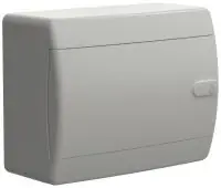 UNION Compact Корпус пластиковый ЩРН-П-8 IP41 белая дверь IEK в Москве UNION Compact Корпус пластиковый ЩРН-П-8 IP41 белая дверь IEK - foto