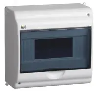KREPTA 3 Корпус пластиковый КМПн 2/9-2 IP31 белый IEK в Москве KREPTA 3 Корпус пластиковый КМПн 2/9-2 IP31 белый IEK - foto