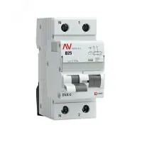 Дифференциальный автомат DVA-6 1P+N 25А (B) 30мА (AC) 6кА EKF AVERES в Москве Дифференциальный автомат DVA-6 1P+N 25А (B) 30мА (AC) 6кА EKF AVERES - foto