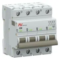 Выключатель автоматический AV-10 DC 4P 32A (C) 10kA EKF AVERES в Москве Выключатель автоматический AV-10 DC 4P 32A (C) 10kA EKF AVERES - foto