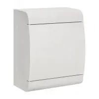 Щит распределительный ЩРН-П-6 SlimBox белая дверцаIP41 PROxima в Москве Щит распределительный ЩРН-П-6 SlimBox белая дверцаIP41 PROxima - foto