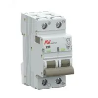 Выключатель автоматический AV-10 DC 2P 13A (C) 10kA EKF AVERES в Москве Выключатель автоматический AV-10 DC 2P 13A (C) 10kA EKF AVERES - foto