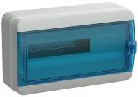 TEKFOR Корпус пластиковый КМПн-18 IP65 синяя прозрачная дверь IEK в Москве TEKFOR Корпус пластиковый КМПн-18 IP65 синяя прозрачная дверь IEK - foto