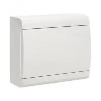 Щит распределительный ЩРН-П-10 ''SlimBox'' белая дверца IP41 PROxima в Москве Щит распределительный ЩРН-П-10 ''SlimBox'' белая дверца IP41 PROxima - foto