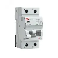 Дифференциальный автомат DVA-6 1P+N 10А (B) 300мА (AC) 6кА EKF AVERES в Москве Дифференциальный автомат DVA-6 1P+N 10А (B) 300мА (AC) 6кА EKF AVERES - foto
