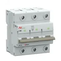 Выключатель автоматический AV-125 3P 80A (D) 10kA EKF AVERES в Москве Выключатель автоматический AV-125 3P 80A (D) 10kA EKF AVERES - foto