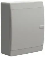 UNION Compact Корпус пластиковый ЩРН-П-18 IP41 белая дверь IEK в Москве UNION Compact Корпус пластиковый ЩРН-П-18 IP41 белая дверь IEK - foto