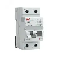 Дифференциальный автомат DVA-6 1P+N 13А (B) 100мА (A) 6кА EKF AVERES в Москве Дифференциальный автомат DVA-6 1P+N 13А (B) 100мА (A) 6кА EKF AVERES - foto