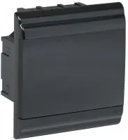 Корпус модульный пл. встр. ЩРВ-П-6 PRIME черный IP41 IEK в Москве Корпус модульный пл. встр. ЩРВ-П-6 PRIME черный IP41 IEK - foto