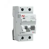 Дифференциальный автомат DVA-6 1P+N 25А (B) 100мА (AC) 6кА EKF AVERES в Москве Дифференциальный автомат DVA-6 1P+N 25А (B) 100мА (AC) 6кА EKF AVERES - foto
