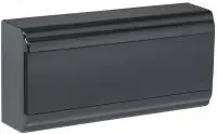 Корпус модульный пл. нав. ЩРН-П-18 PRIME черный IP41 IEK в Москве Корпус модульный пл. нав. ЩРН-П-18 PRIME черный IP41 IEK - foto