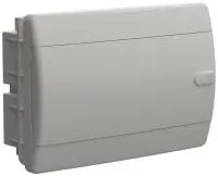 UNION Compact Корпус пластиковый ЩРВ-П-12 IP41 белая дверь IEK в Москве UNION Compact Корпус пластиковый ЩРВ-П-12 IP41 белая дверь IEK - foto