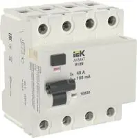 ARMAT Выключатель дифференциального тока R10N (УЗО) 4п 40А 100мА тип AC в Москве ARMAT Выключатель дифференциального тока R10N (УЗО) 4п 40А 100мА тип AC - foto
