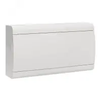 Щит распределительный ЩРН-П-18 ''SlimBox'' белая дверца IP41 PROxima в Москве Щит распределительный ЩРН-П-18 ''SlimBox'' белая дверца IP41 PROxima - foto